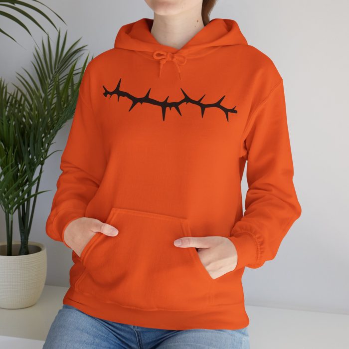 Crown Of Thorns - Hosanna Christian Hooded Sweatshirt - Image 15