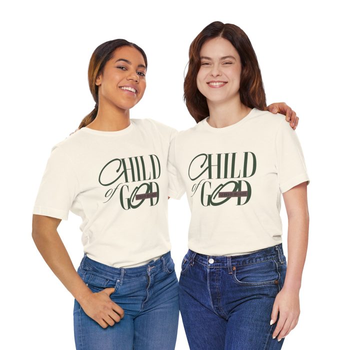 Child of God Unisex Jersey Tee - Hosanna Christian Clothing - Image 58