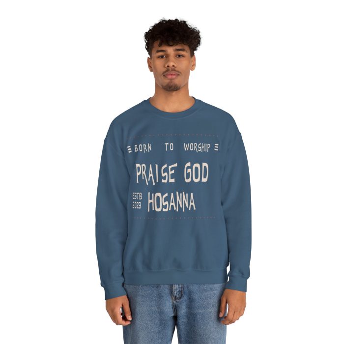 Praise God, Hosanna Crewneck Sweatshirt - Image 29