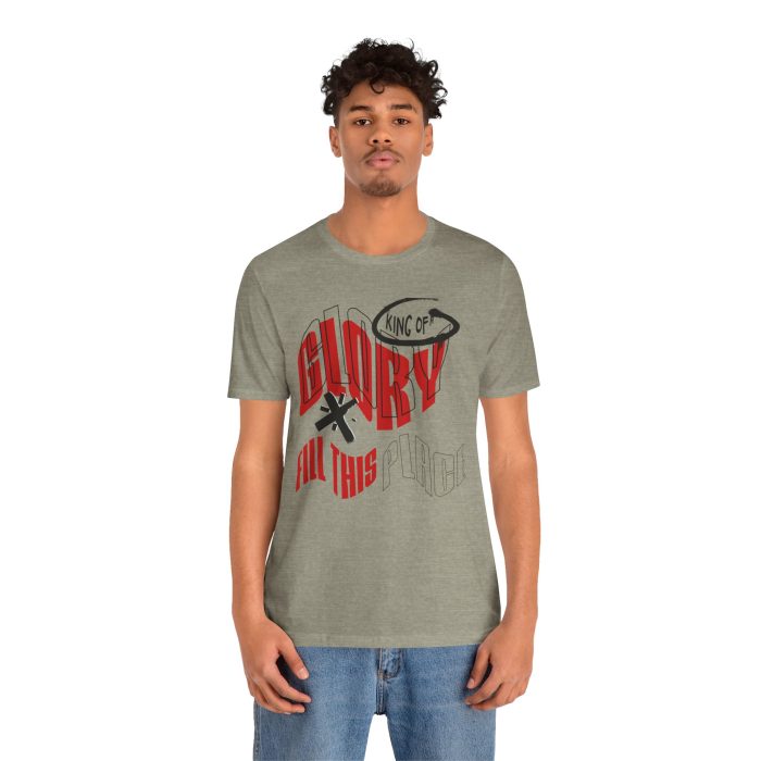 King of Glory Unisex Jersey Tee - Hosanna Christian T-Shirt - Image 43
