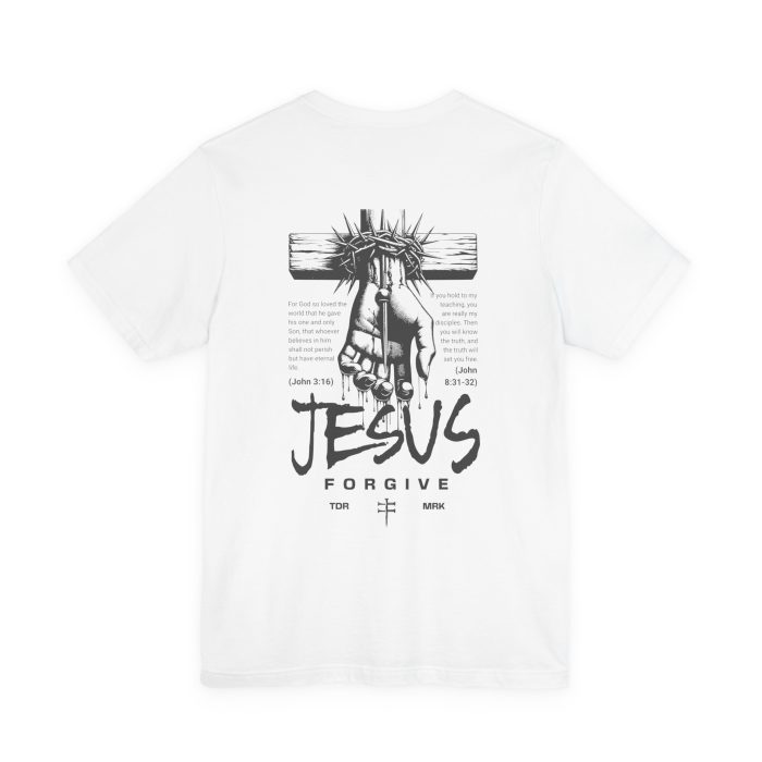 Jesus Forgives Tee - Hosanna Christian T Shirt - Image 2