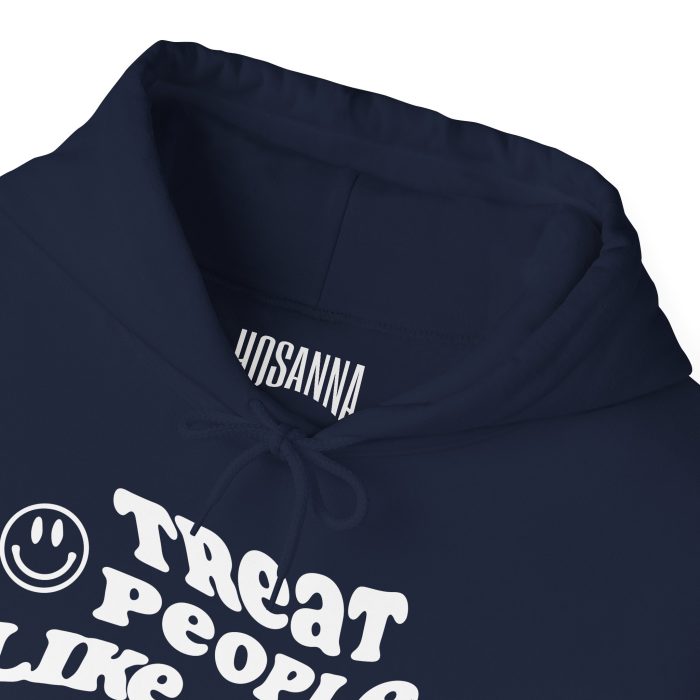 Treat People Like Jesus Hooded Sweatshirt - Image 37