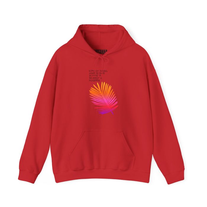 Kindg of Israel Hooded Sweatshirt - Image 33