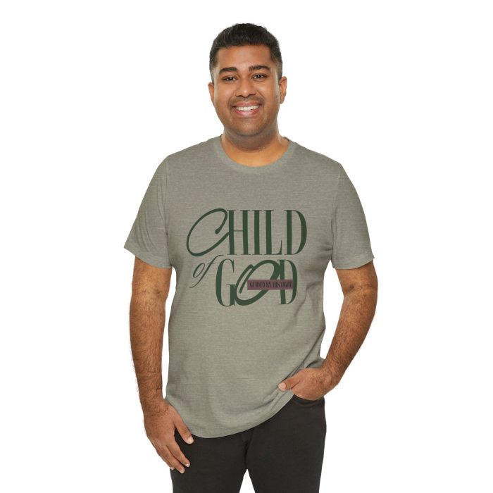 Child of God Unisex Jersey Tee - Hosanna Christian Clothing - Image 80