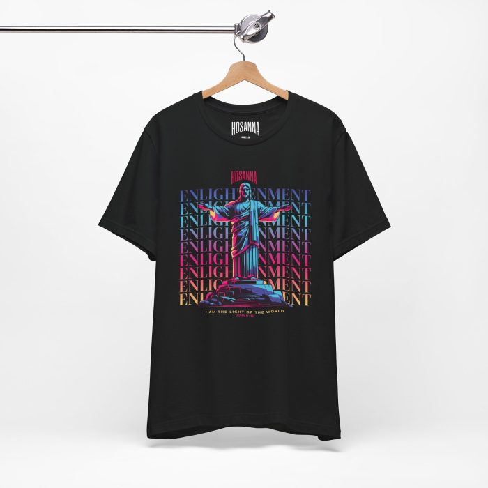 Enlightenment - Unisex Jersey Short Sleeve Hosanna Christian T-Shirt - Image 38