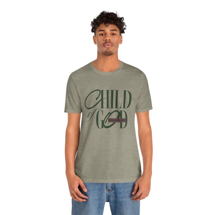 Child of God Unisex Jersey Tee - Hosanna Christian Clothing - Image 76