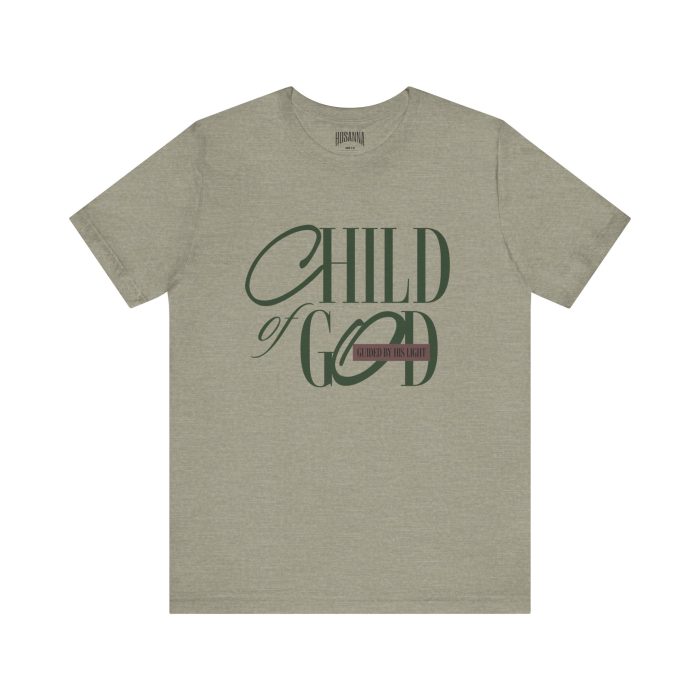 Child of God Unisex Jersey Tee - Hosanna Christian Clothing - Image 97