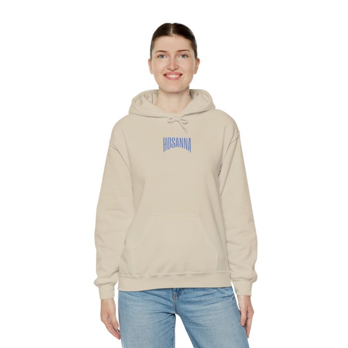Created With Purpose, For Purpose - Hosanna Christian Hooded Sweatshirt - Image 8