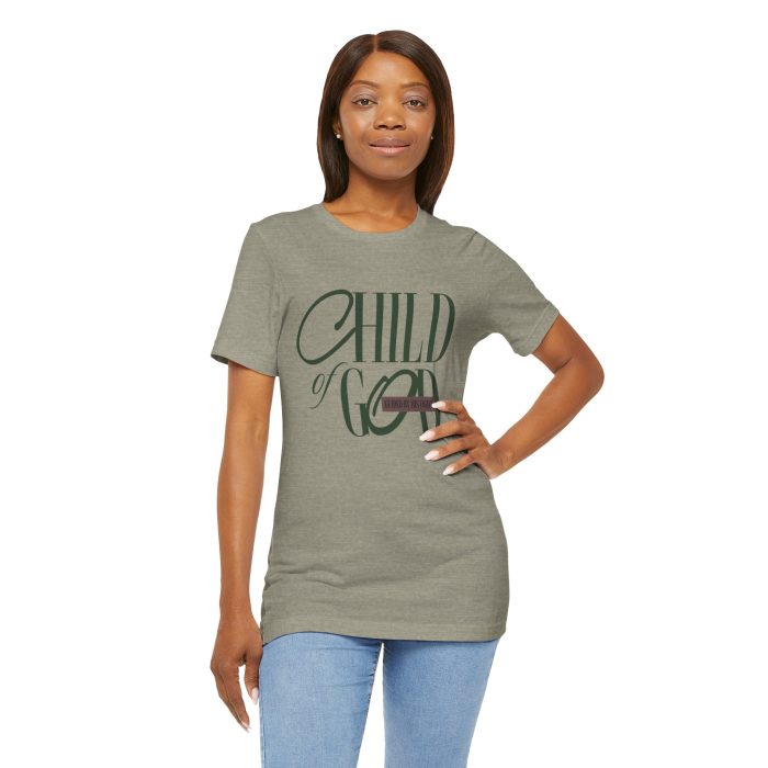 Child of God Unisex Jersey Tee - Hosanna Christian Clothing - Image 86