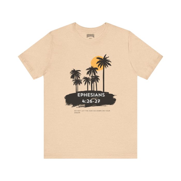 Ephesians 4:26-27 No Anger Short Sleeve Tee - Image 9