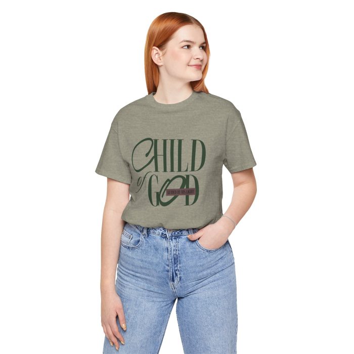 Child of God Unisex Jersey Tee - Hosanna Christian Clothing - Image 82