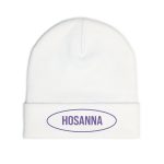 Hosanna Embroidered Knit Beanie