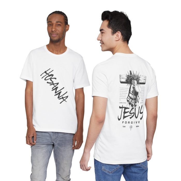 Jesus Forgives Tee - Hosanna Christian T Shirt - Image 23