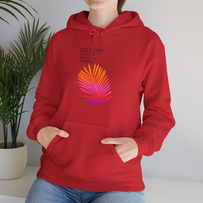 Kindg of Israel Hooded Sweatshirt - Image 47