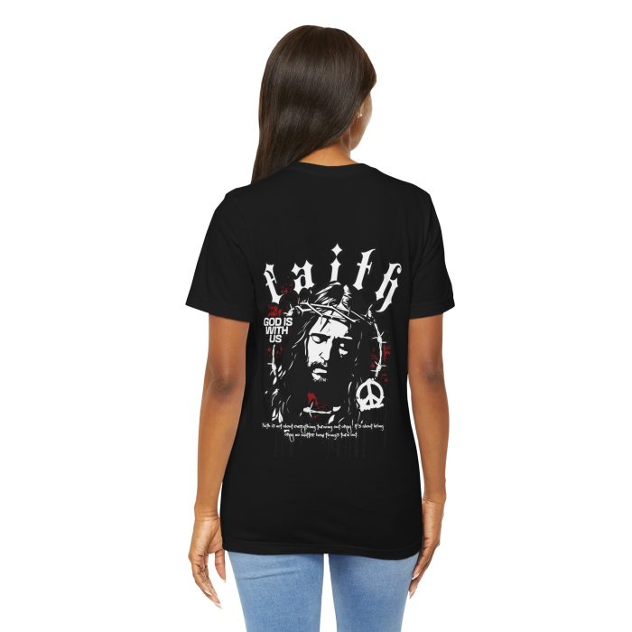 Faith - Unisex Jersey Short Sleeve Hosanna Christian T- Shirt - Image 21