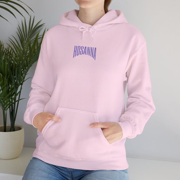 All My Hope Is In Jesus - Hosanna Christian Hooded Sweatshirt - Image 15