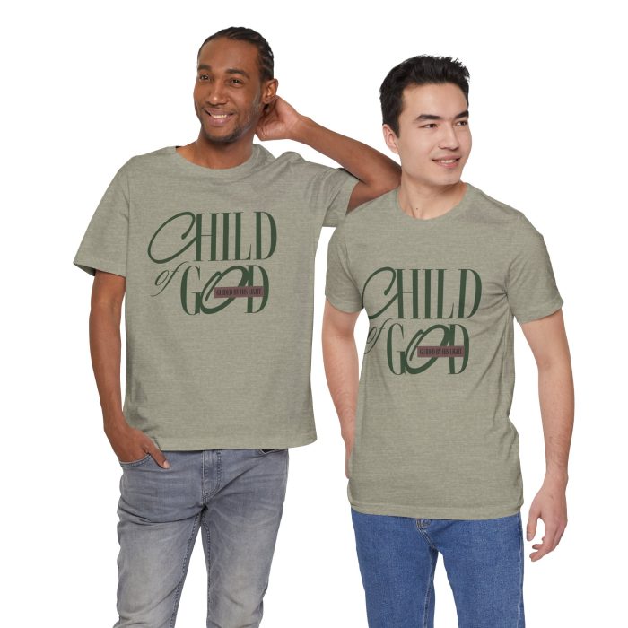 Child of God Unisex Jersey Tee - Hosanna Christian Clothing - Image 92