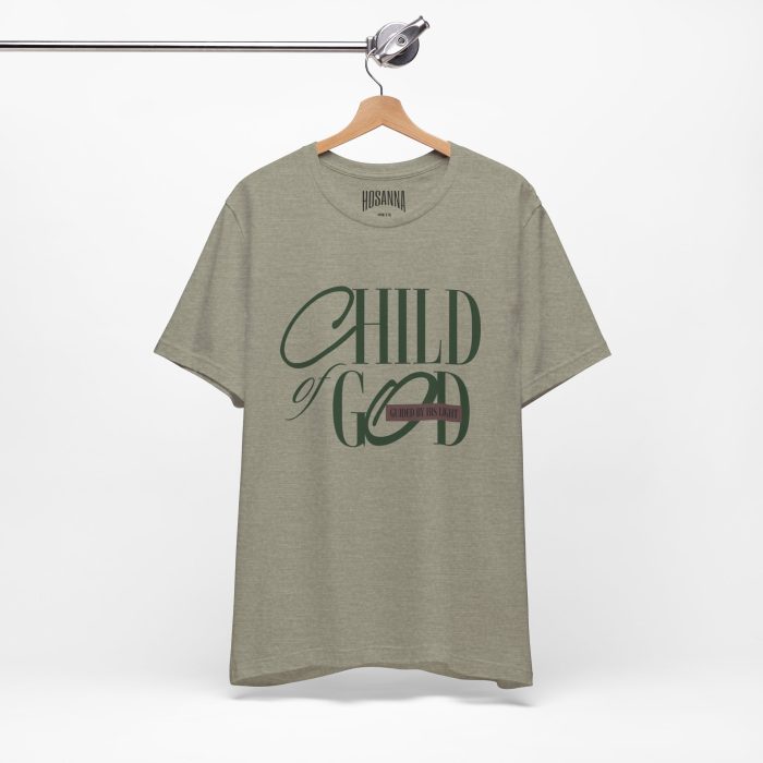 Child of God Unisex Jersey Tee - Hosanna Christian Clothing - Image 71