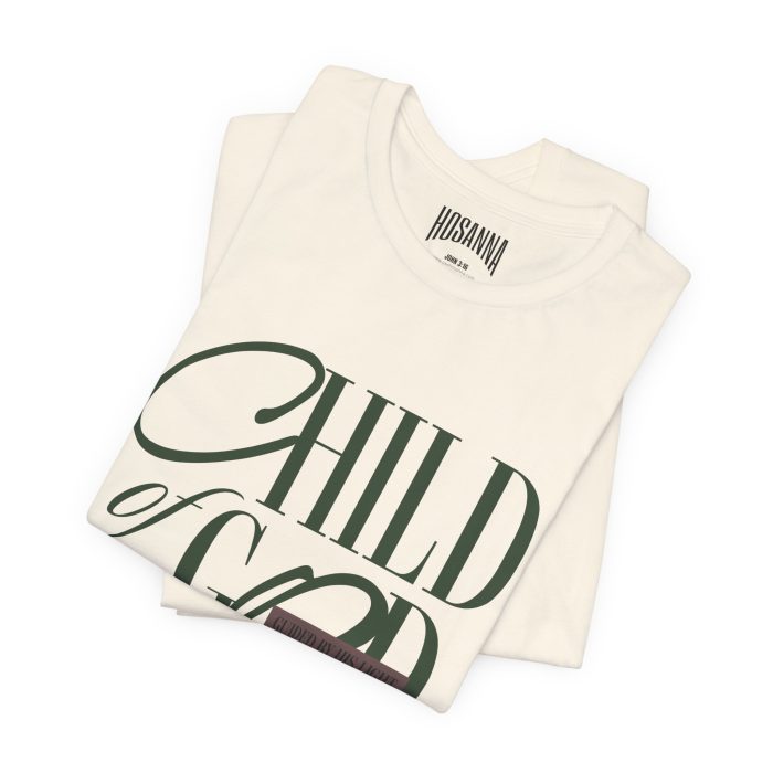 Child of God Unisex Jersey Tee - Hosanna Christian Clothing - Image 36