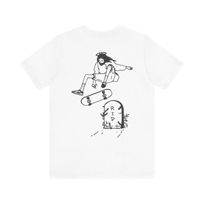 Jesus Jumped Over Death Short Sleeve Tee - Image 6