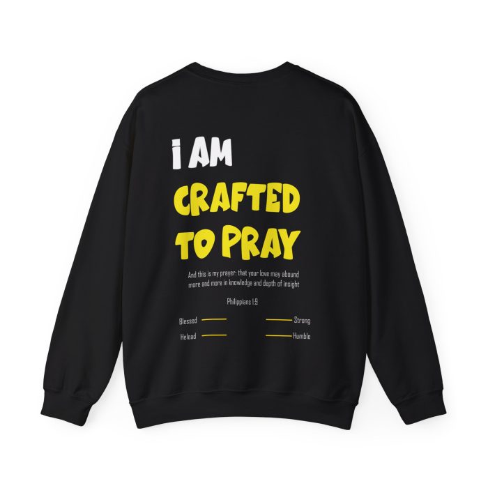 Crafted to Pray- Hosanna Crewneck Sweatshirt - Image 2