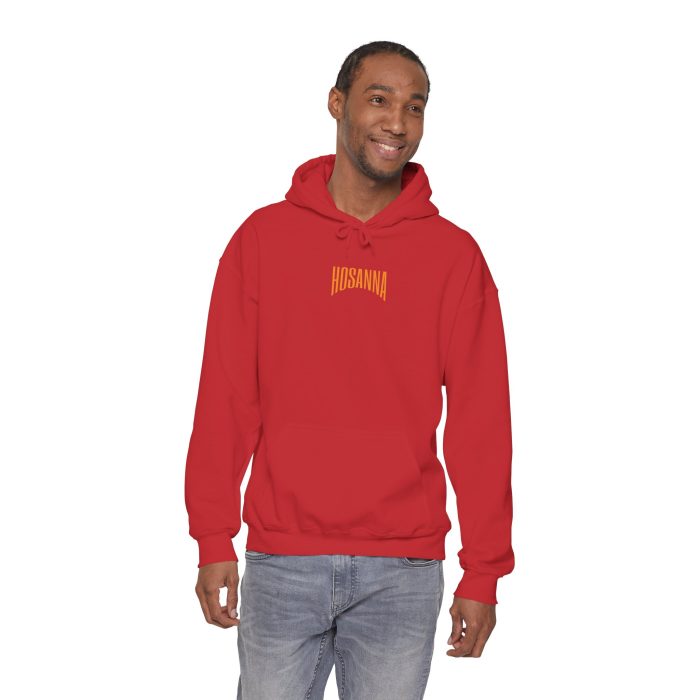 I Thessalonians 5:16-17 - Hosanna Christian Hooded Sweatshirt - Image 13