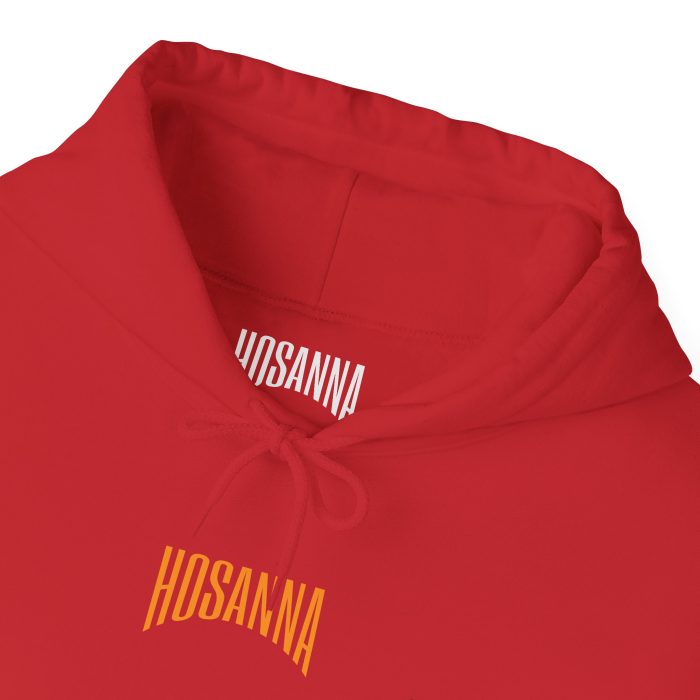 I Thessalonians 5:16-17 - Hosanna Christian Hooded Sweatshirt - Image 5